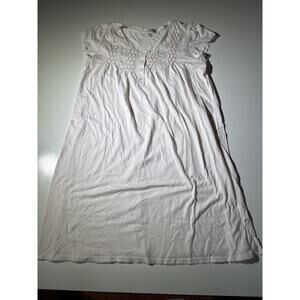 Vintage Miss Elaine Woman’s Nightgown Dress Light Pink Size Large